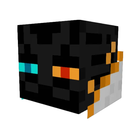 TieFighter64 Minecraft avatar head, 3D render