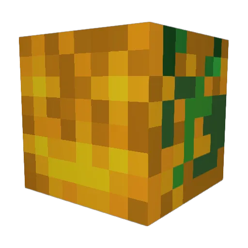 Tiefenstein Minecraft avatar head, 3D render