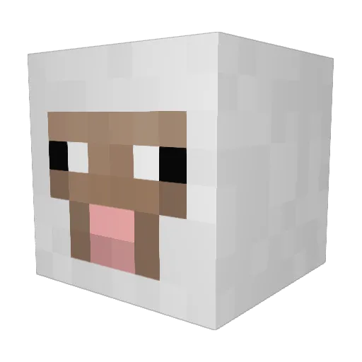 Tieger02 Minecraft avatar head, 3D render