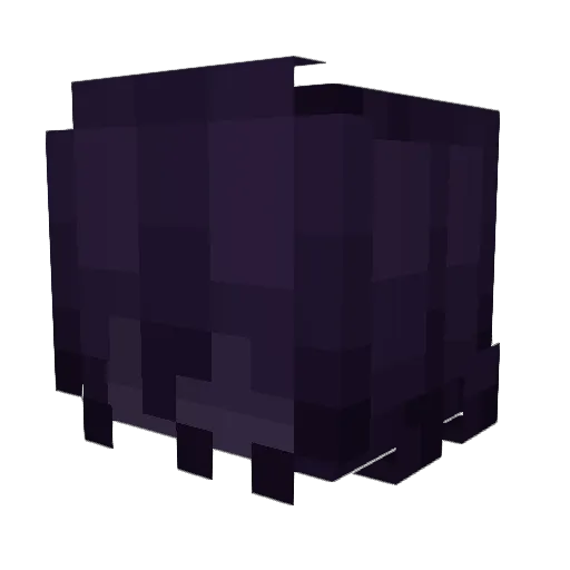 Tielesiti Minecraft avatar head, 3D render