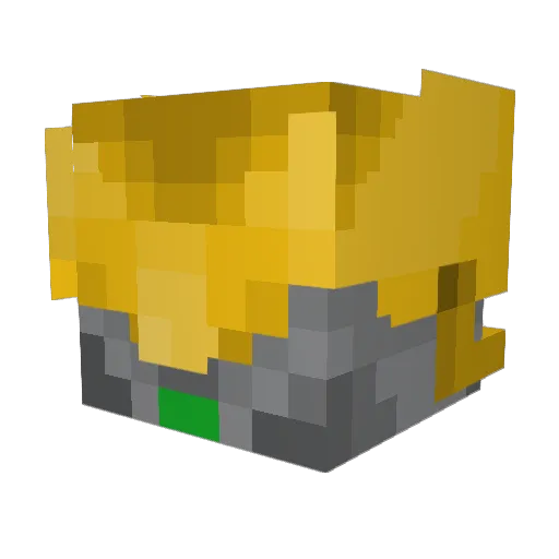 TiffanyBrooke Minecraft avatar head, 3D render