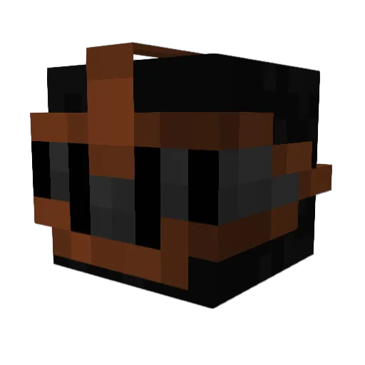 Tifffty Minecraft avatar head, 3D render