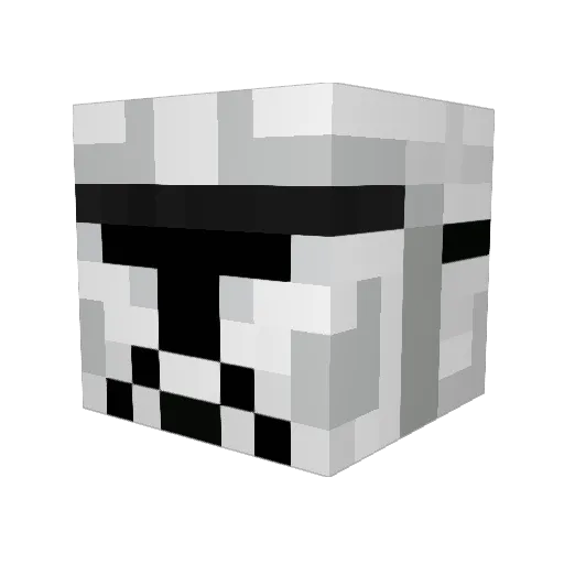 Tiger31 Minecraft avatar head, 3D render