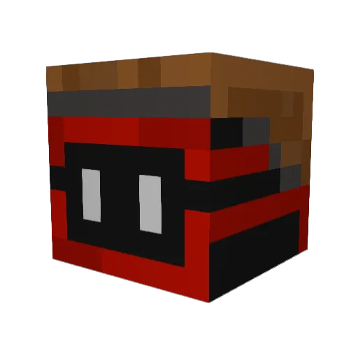 TigerBaitt Minecraft avatar head, 3D render