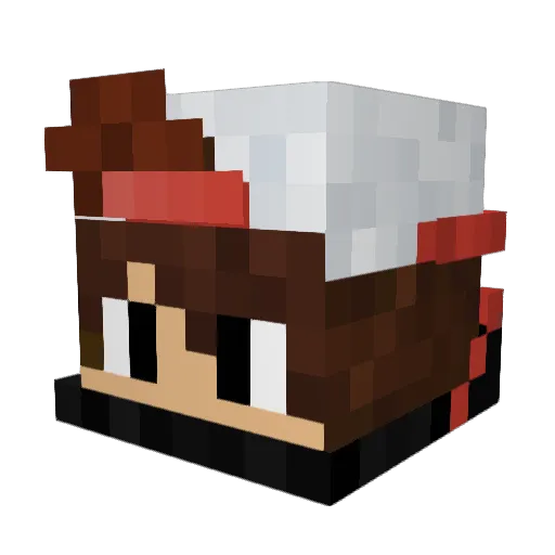Tiger_Ninja35 Minecraft avatar head, 3D render