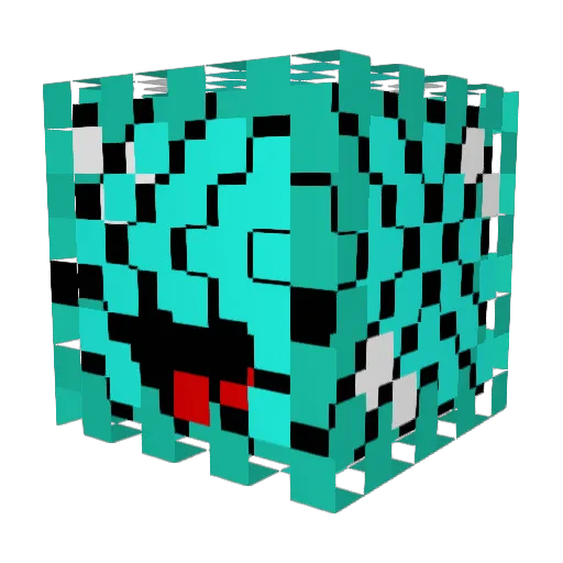 Tigerplayz2k Minecraft avatar head, 3D render
