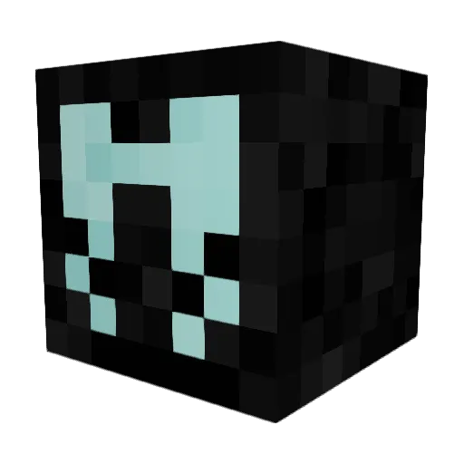 Tigersnow Minecraft avatar head, 3D render