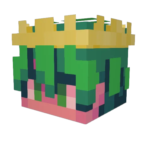 Tigerstar21_ Minecraft avatar head, 3D render