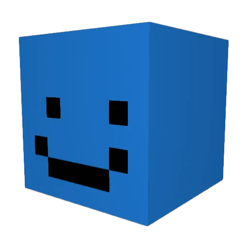 Tiggertwo_ Minecraft avatar head, 3D render