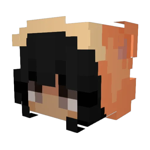 Tiggy1973 Minecraft avatar head, 3D render