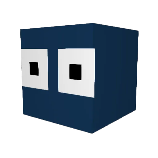 Tigo06 Minecraft avatar head, 3D render