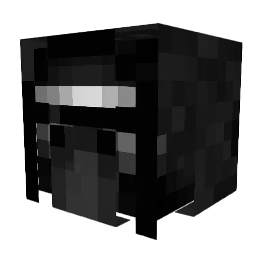 Tigraz Minecraft avatar head, 3D render