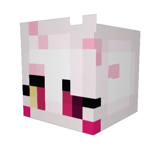 TigressAim Minecraft avatar head, 3D render