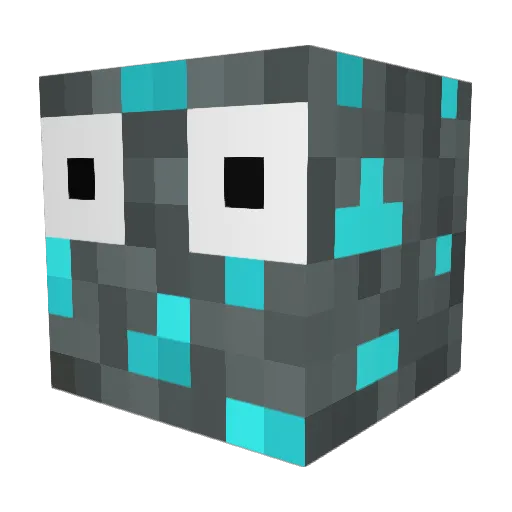 Tikihero12 Minecraft avatar head, 3D render