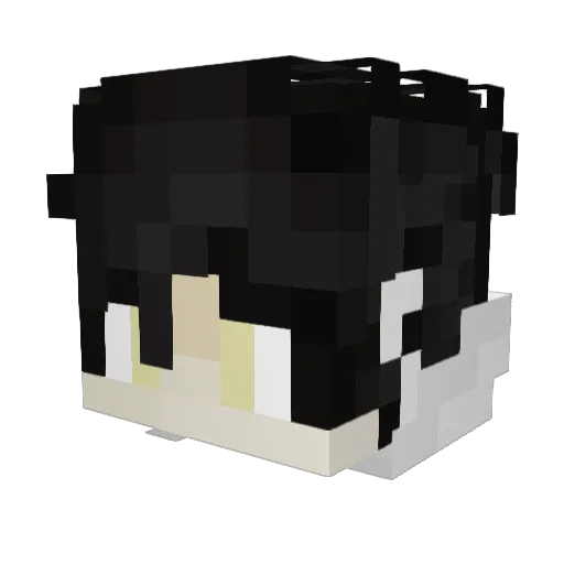 Tikiper_8454 Minecraft avatar head, 3D render