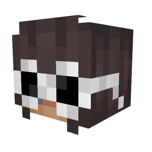 Minecraft-Avatar von TileHill: Kopf als 3D-Render