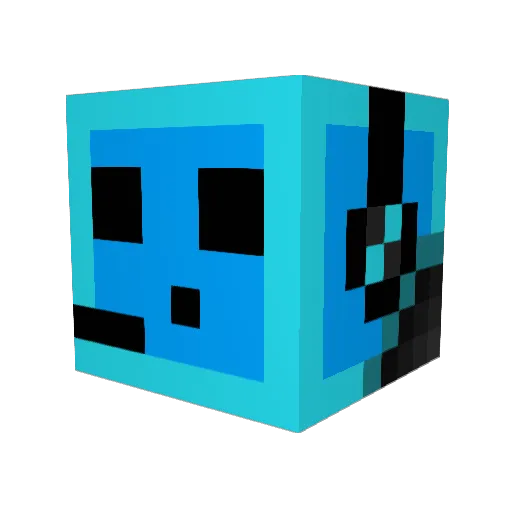TiliBoss123 Minecraft avatar head, 3D render