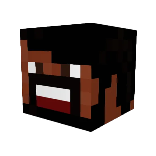 Till_Weinert Minecraft avatar head, 3D render