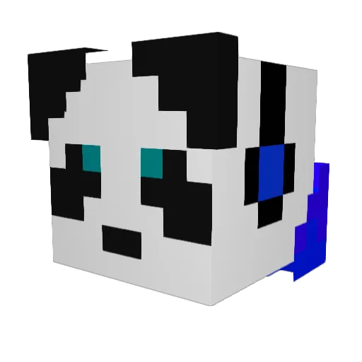 Tim0310 Minecraft avatar head, 3D render