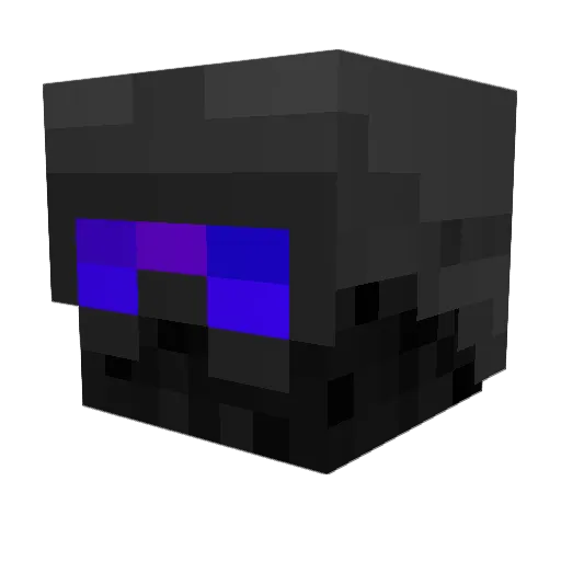 Tim0king Minecraft avatar head, 3D render
