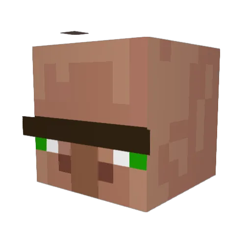 Tim110211 Minecraft avatar head, 3D render