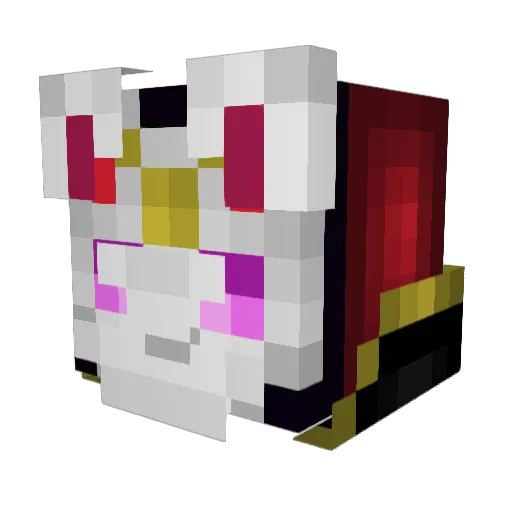 Tim1603 Minecraft avatar head, 3D render