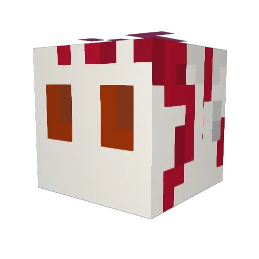 TimDerToast Minecraft avatar head, 3D render