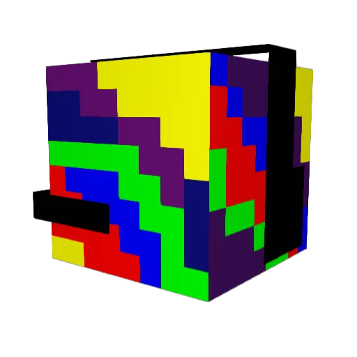 TimFFM Minecraft avatar head, 3D render