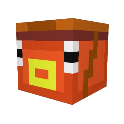 TimRth Minecraft avatar head, 3D render