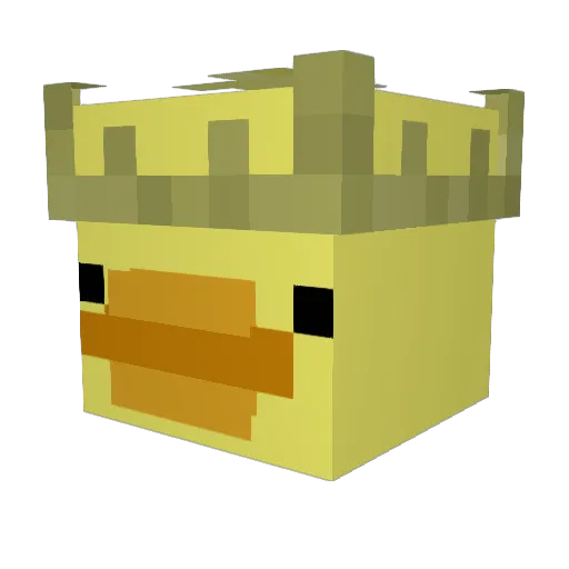 TimStrym Minecraft avatar head, 3D render