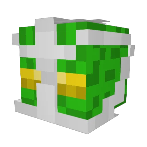 TimSwag Minecraft avatar head, 3D render