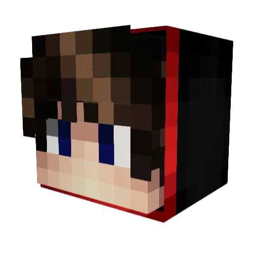 Tim_Kracher Minecraft avatar head, 3D render