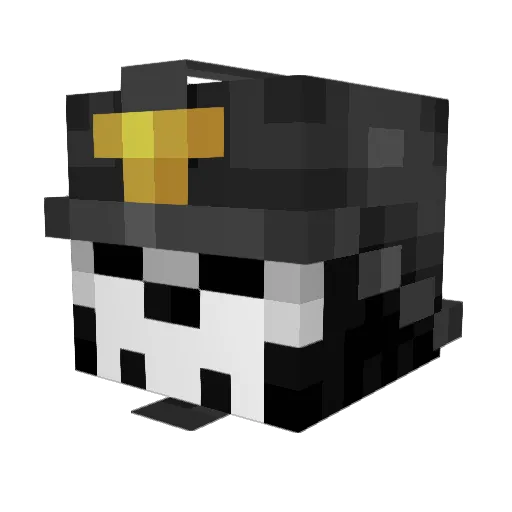 Timber_wolf12034 Minecraft avatar head, 3D render