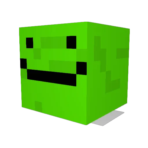 Timbo2007 Minecraft avatar head, 3D render