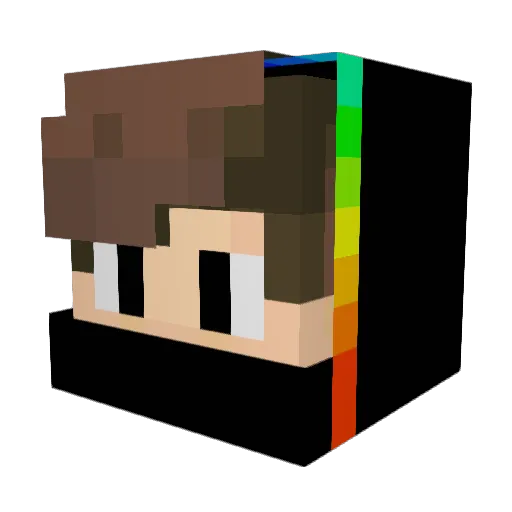 Timbo34805 Minecraft avatar head, 3D render