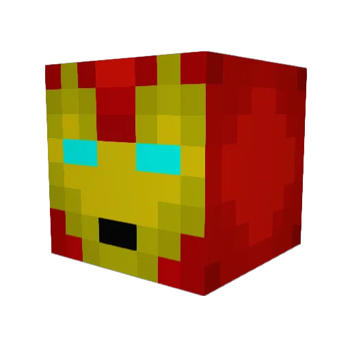 TimboPro2037 Minecraft avatar head, 3D render