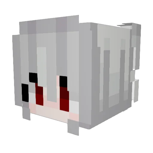 Time360 Minecraft avatar head, 3D render