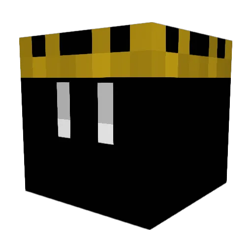 Time4Taxes Minecraft avatar head, 3D render