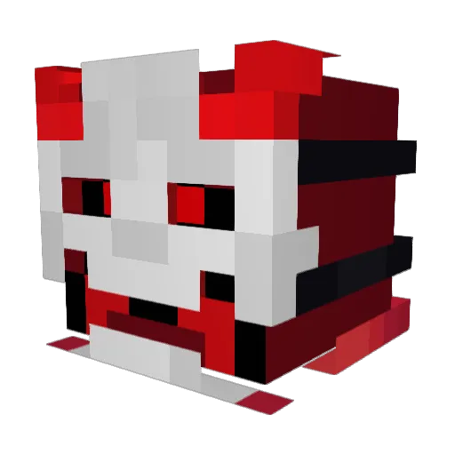 TimeCrip_ Minecraft avatar head, 3D render
