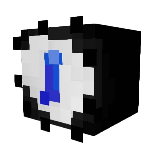 TimeGiode Minecraft avatar head, 3D render