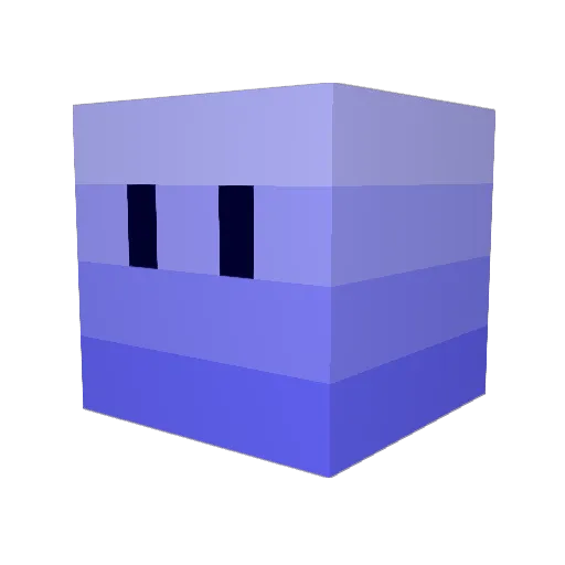 TimeHands Minecraft avatar head, 3D render