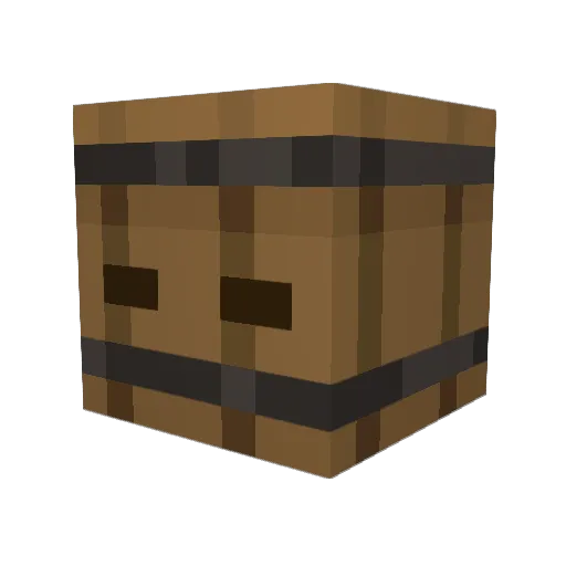 TimeHero64 Minecraft avatar head, 3D render