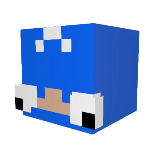 Timecatcher1978 Minecraft avatar head, 3D render