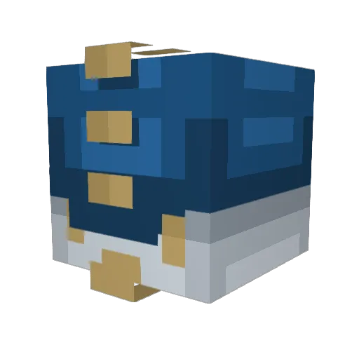 Timecop83 Minecraft avatar head, 3D render