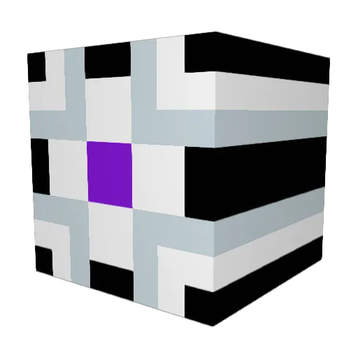 Timed_Ace Minecraft avatar head, 3D render