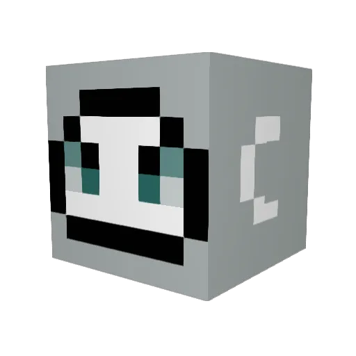 TimelessSleeper Minecraft avatar head, 3D render