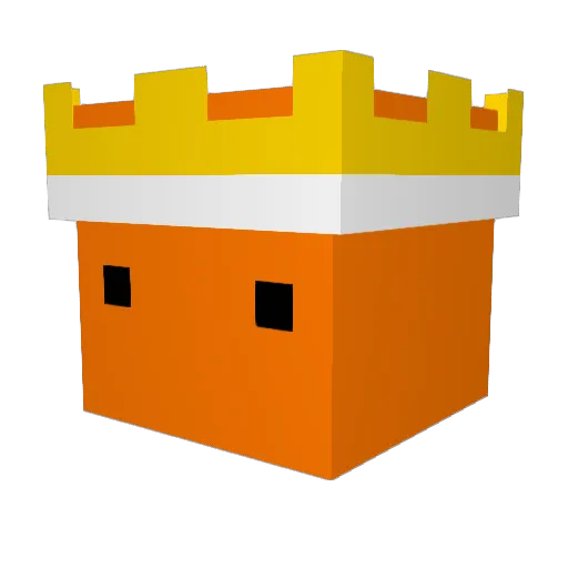 Timelyrainer Minecraft avatar head, 3D render
