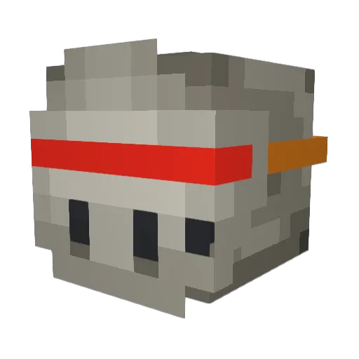 Timgraf34 Minecraft avatar head, 3D render
