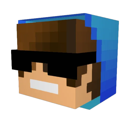 Timi2007 Minecraft avatar head, 3D render