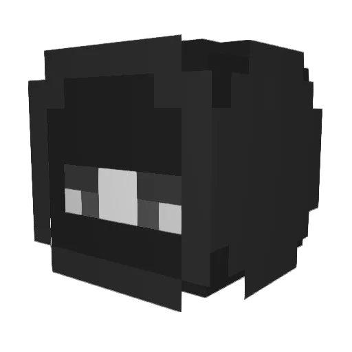 Timi2_Au Minecraft avatar head, 3D render